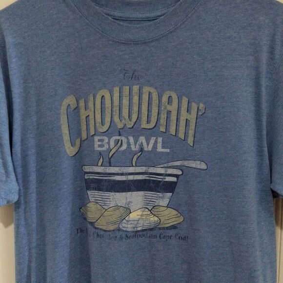Vintage Cape Cod Cuffys Medium T-shirt of The Famous Chowdha Bowl - Picture 5 of 8